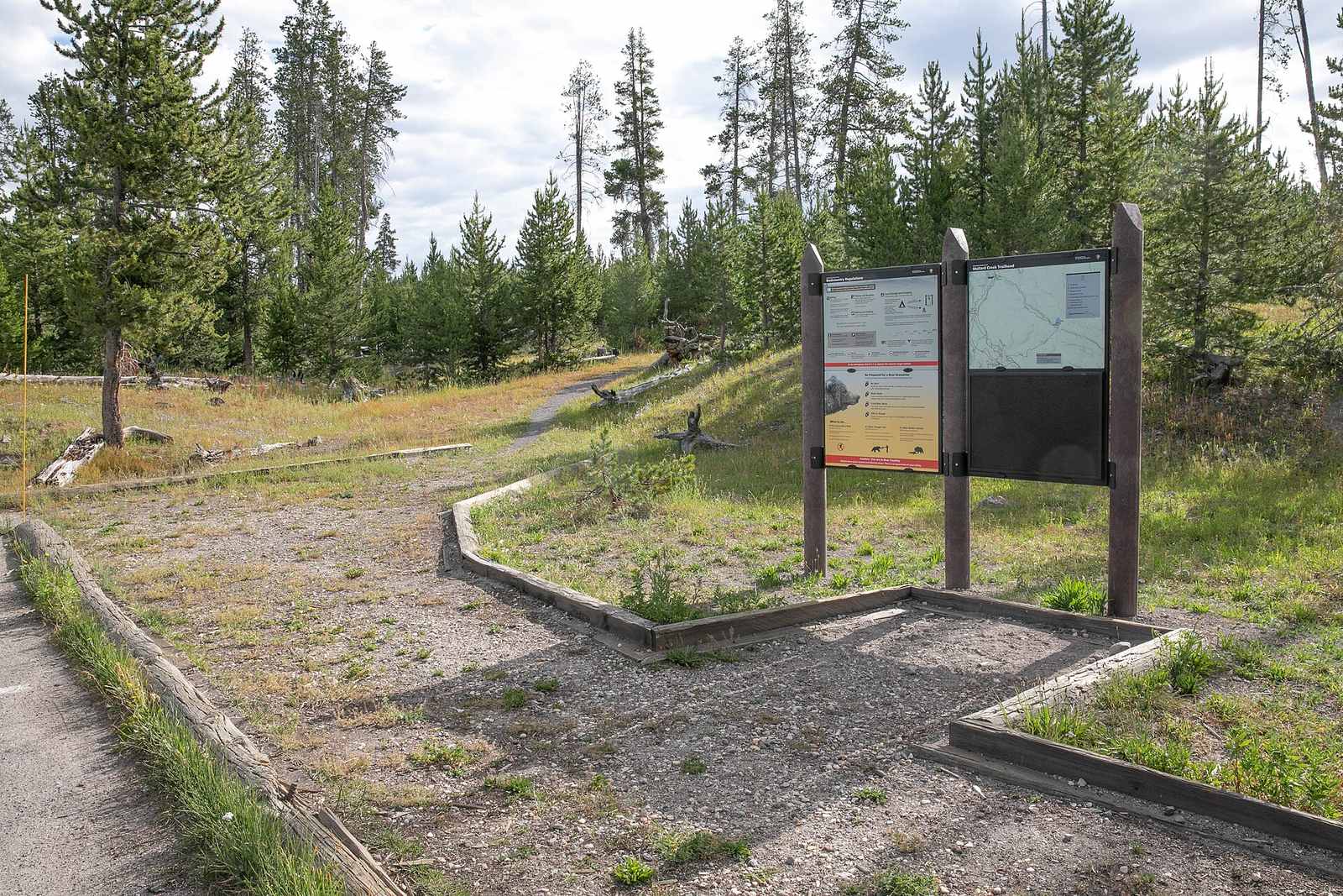 Mallard Creek Trailhead, Yellowstone National Park, Wyoming
