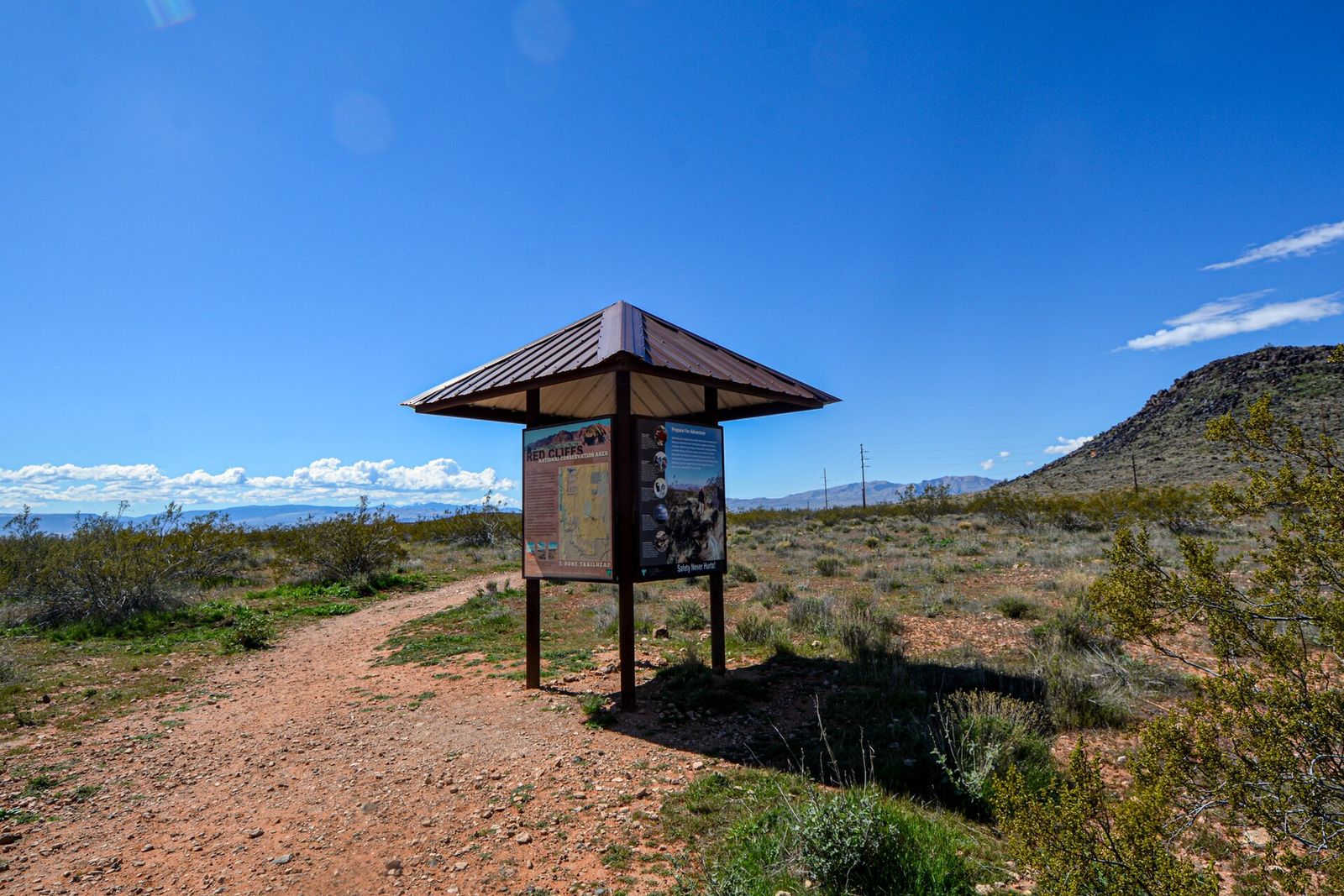 T-Bone Trailhead, Red Cliffs National Conservation Area, Utah